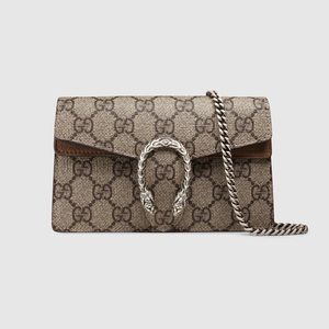 Gucci Dionysus GG Supreme super mini bag (USED ONCE, with duster bag & box)